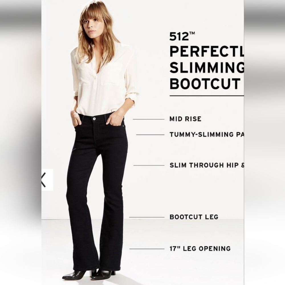 Levis PERFECTLY SLIMMING bootcut 512